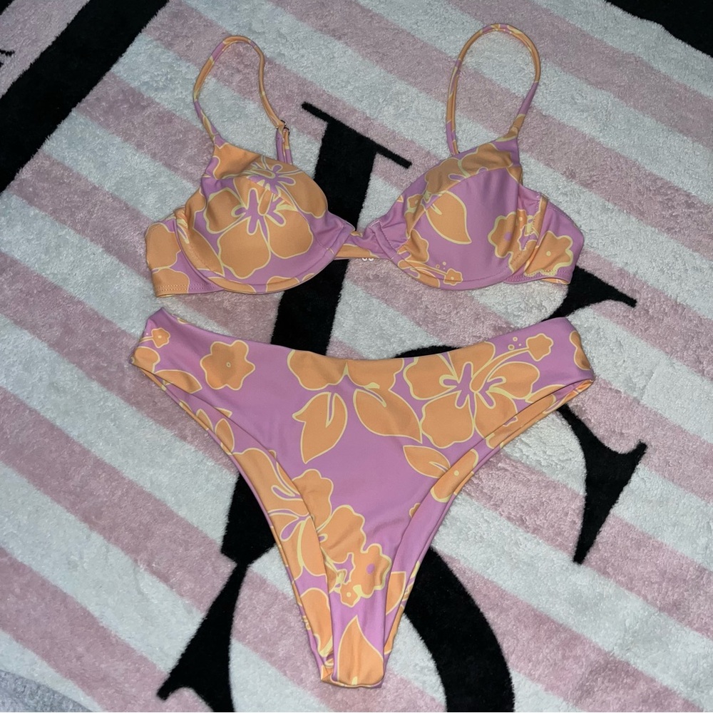 Aurelle Pink Bikini